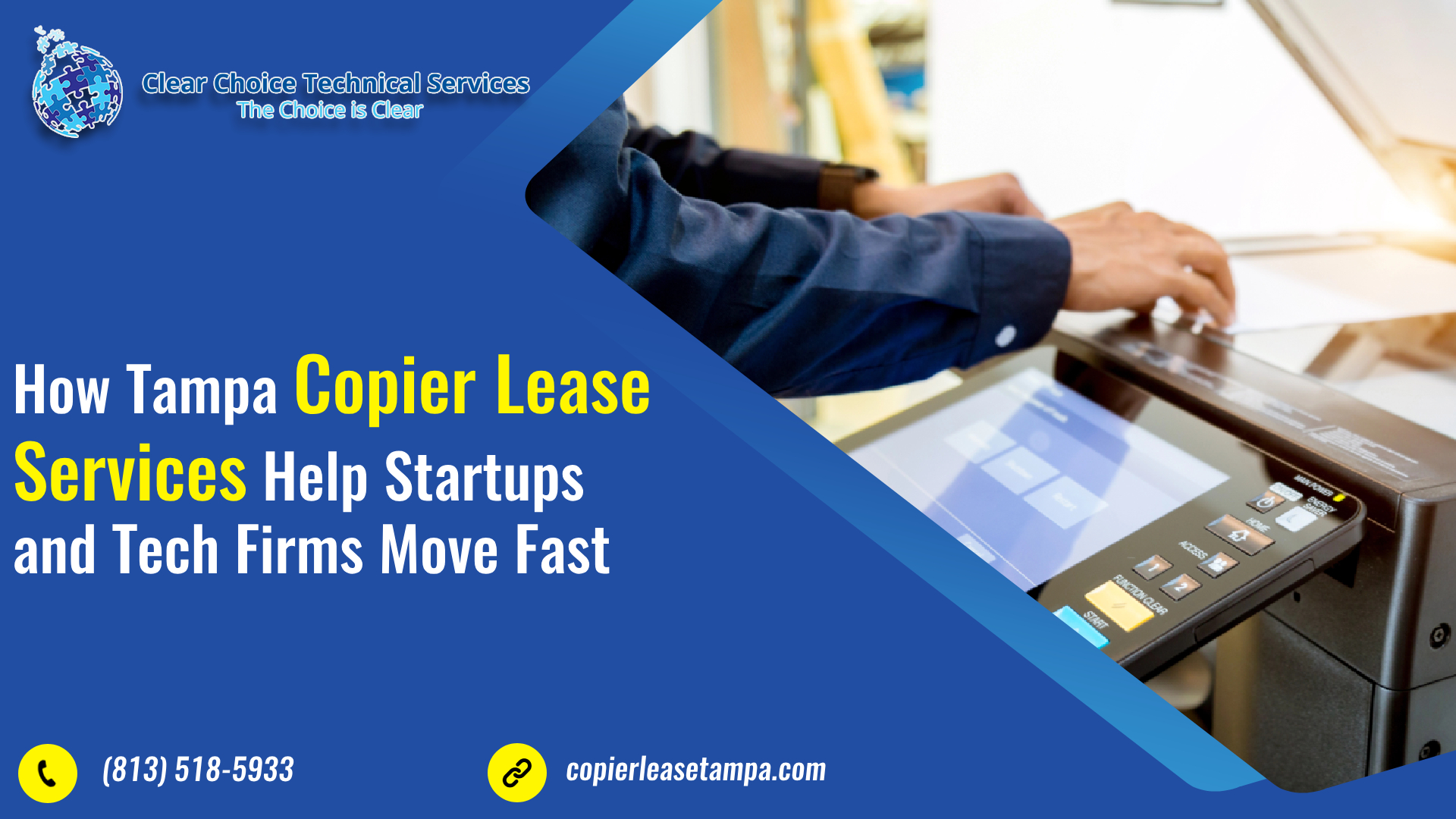 Read more about the article How Tampa Copier Lease Services Help Startups and Tech Firms Move Fast