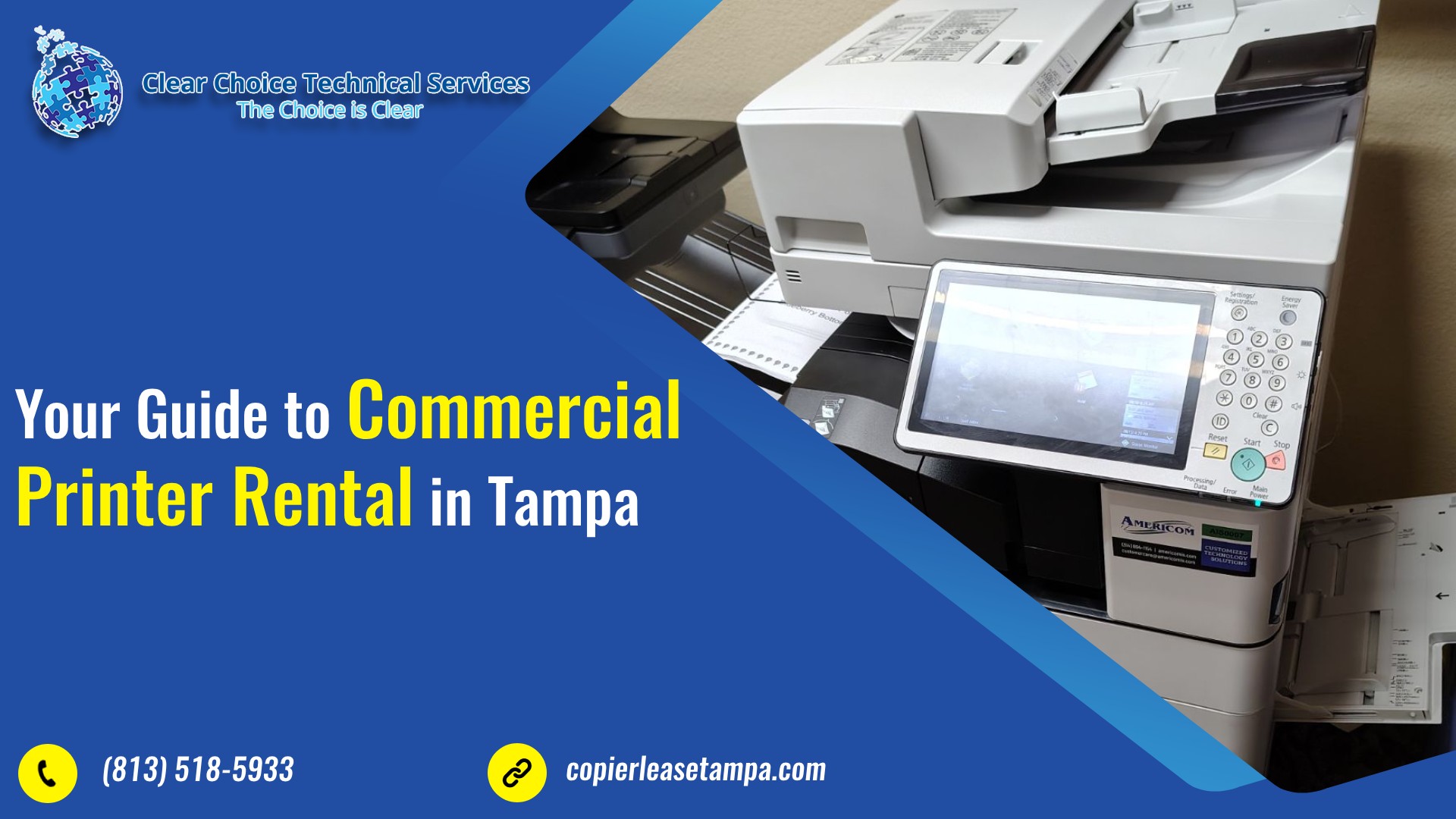 Your Guide to Commercial Printer Rental in Tampa