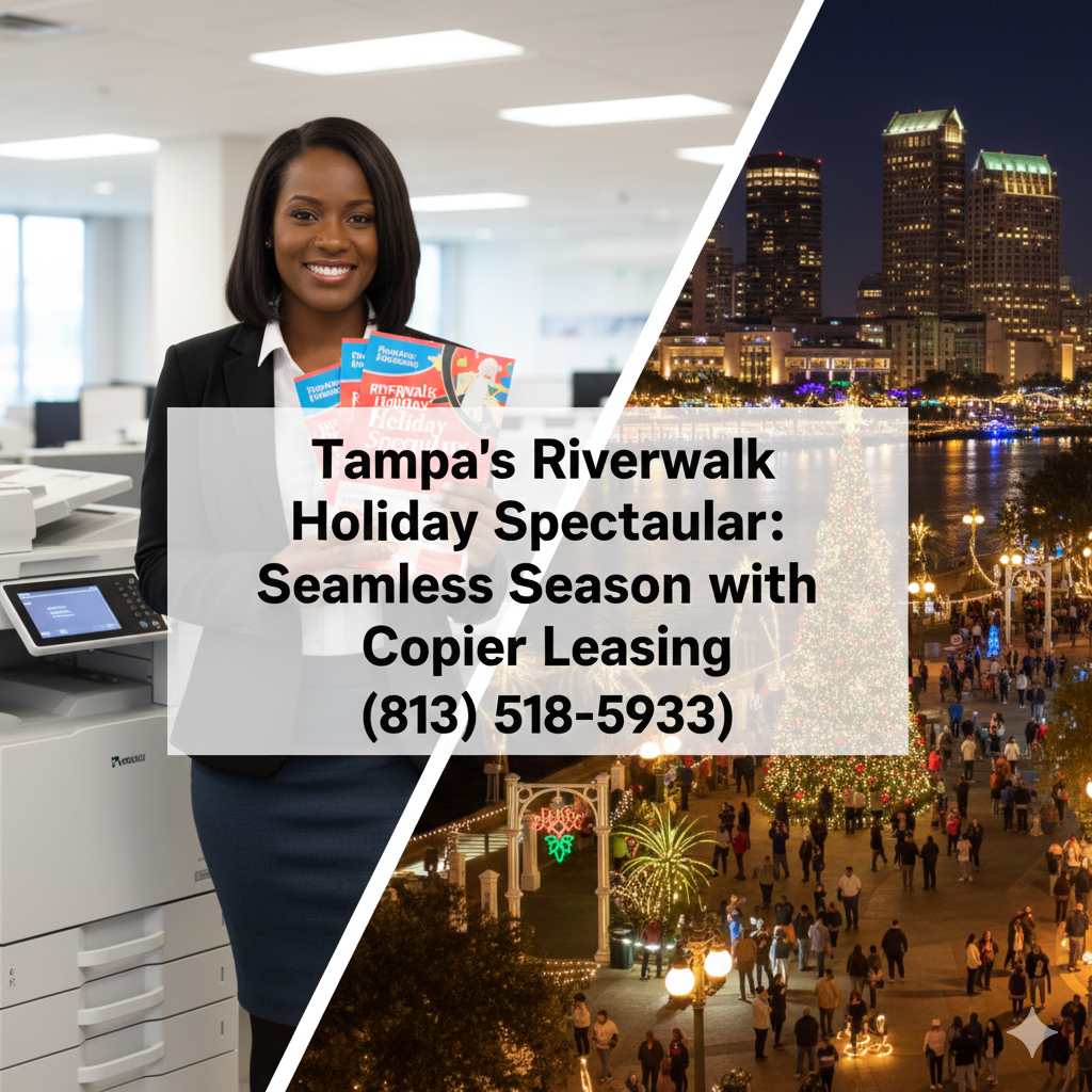 Read more about the article How Copier Leasing Helps Tampa Businesses During the Riverwalk Holiday Spectacular