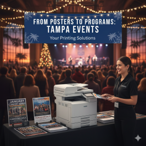 From Posters to Programs: Rent Commercial Printers in Tampa This January